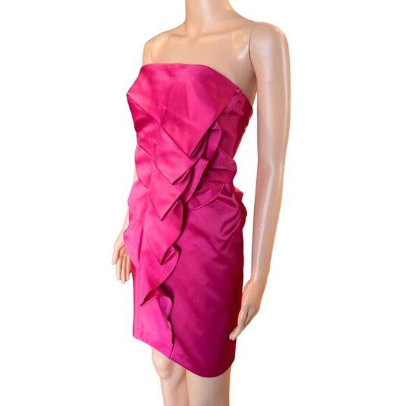 NWT A.L.C. Talita Manzanita Hot Link Ruffle Mini Dress - Picture 6 of 9